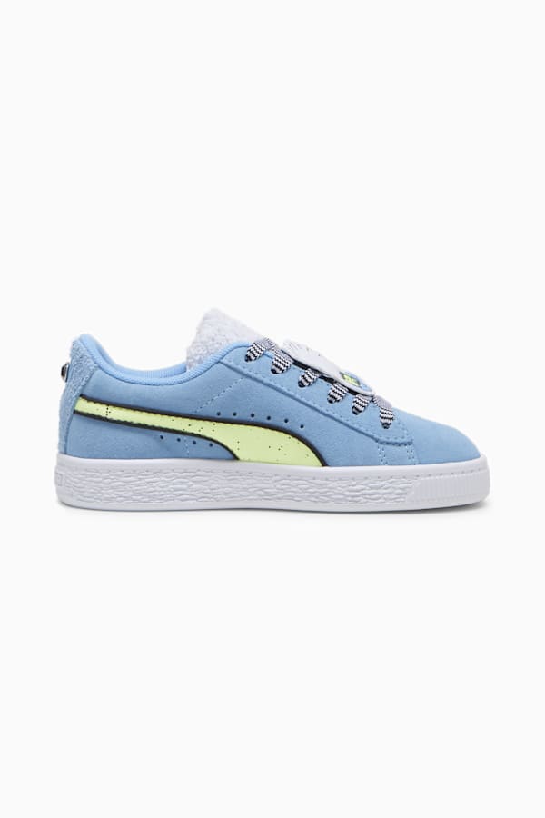 PUMA x TROLLS Suede Kids' Sneakers, Team Light Blue-Fizzy Light, extralarge