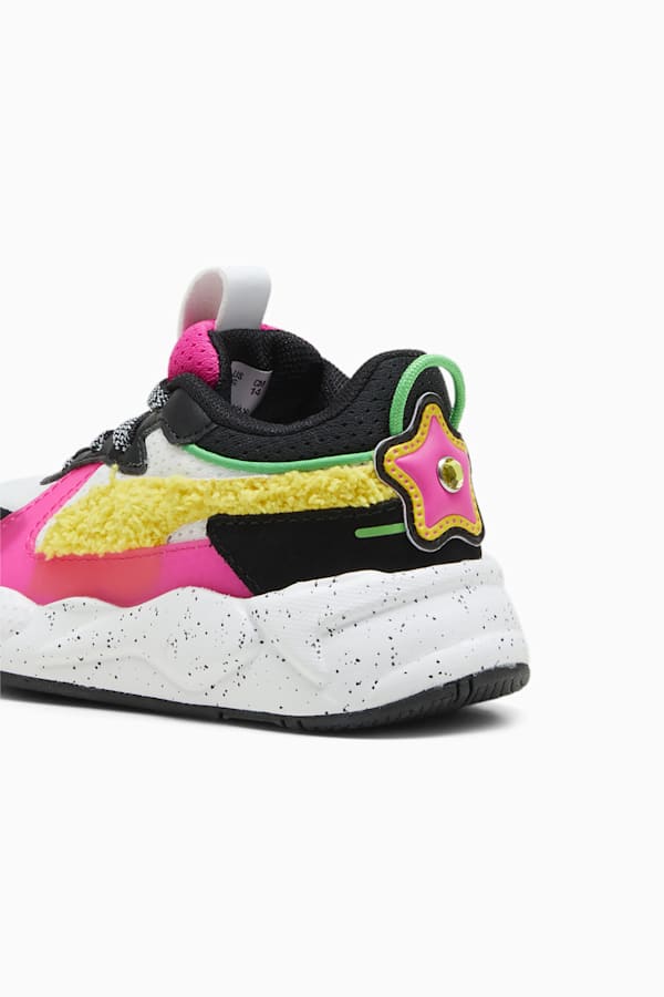 PUMA x TROLLS RS-X Toddlers' Sneakers, PUMA White-Pelé Yellow, extralarge