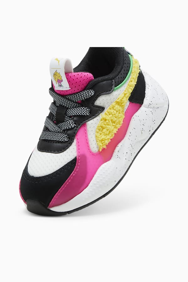 PUMA x TROLLS RS-X Toddlers' Sneakers, PUMA White-Pelé Yellow, extralarge