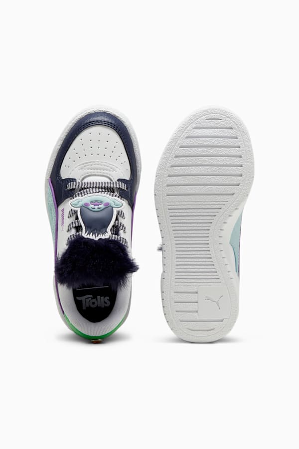 PUMA x TROLLS CA Pro Kids' Sneakers, PUMA White-PUMA Navy, extralarge