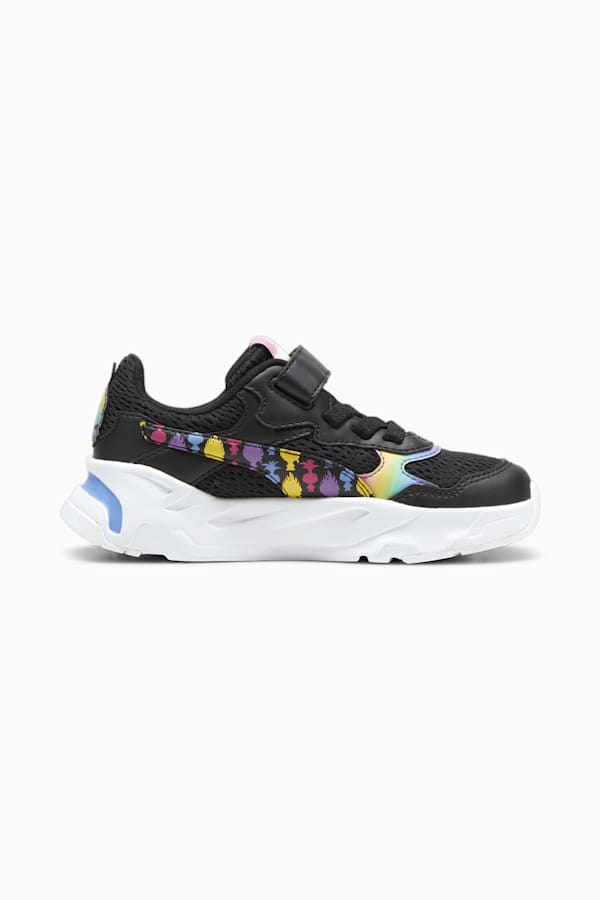 PUMA x TROLLS Trinity Kids' Sneakers, PUMA Black-PUMA Green-Ultraviolet-Blue Skies, extralarge