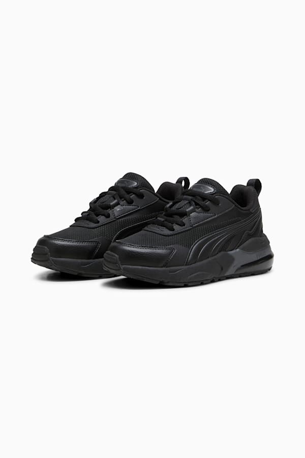 Vis2k Kids' Sneakers, PUMA Black-PUMA Black, extralarge