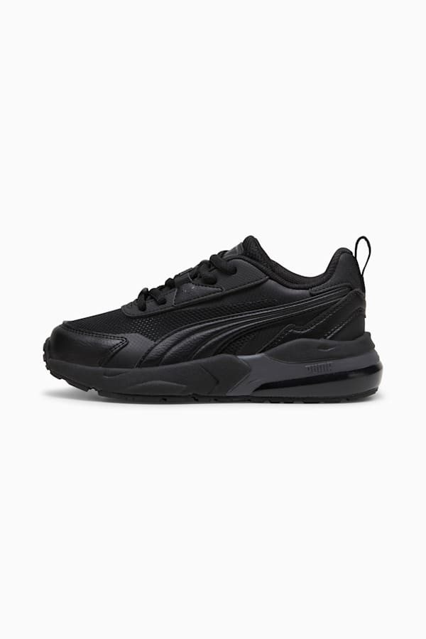 Vis2k Kids' Sneakers, PUMA Black-PUMA Black, extralarge