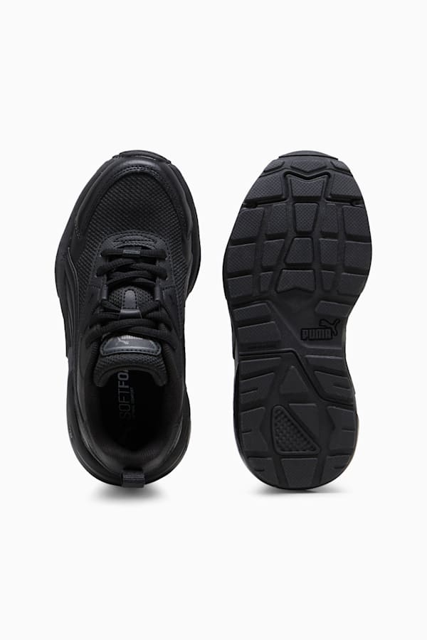 Vis2k Kids' Sneakers, PUMA Black-PUMA Black, extralarge
