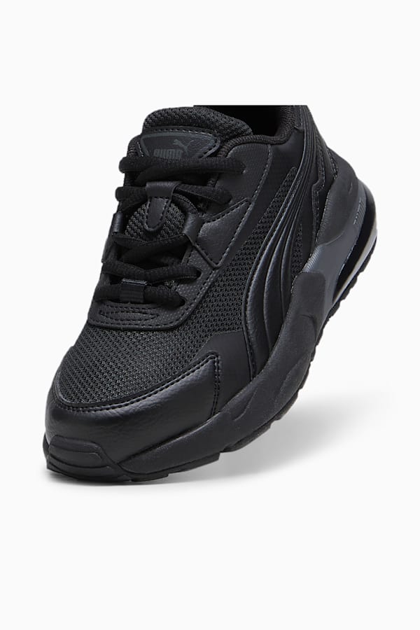 Vis2k Kids' Sneakers, PUMA Black-PUMA Black, extralarge