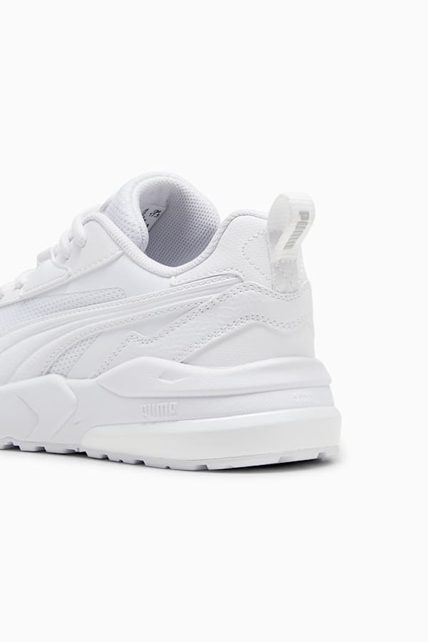 Vis2k Kids' Sneakers, PUMA White-PUMA White, extralarge-GBR