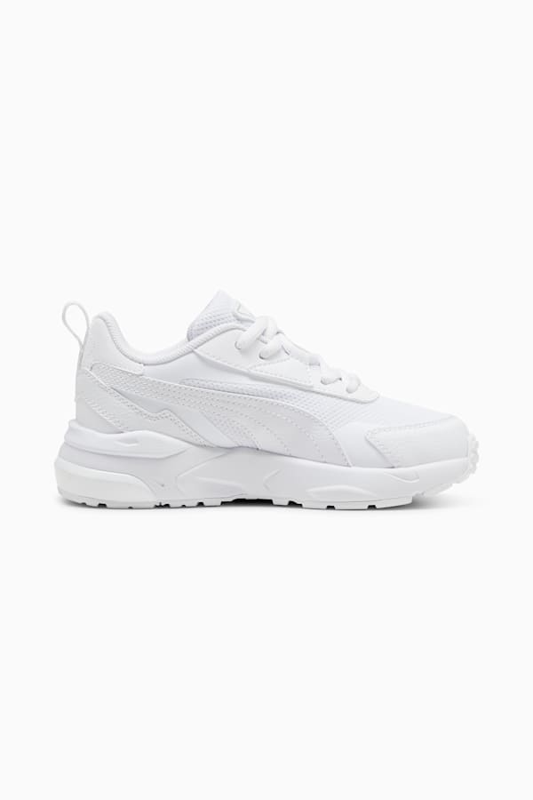 Vis2k Kids' Sneakers, PUMA White-PUMA White, extralarge-GBR