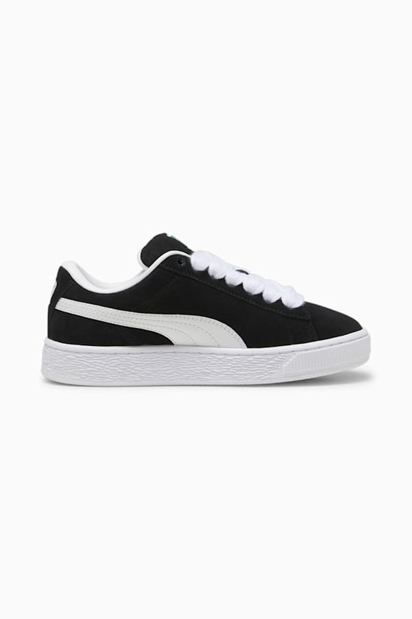 Suede XL Youth Sneakers, PUMA Black-PUMA White, extralarge
