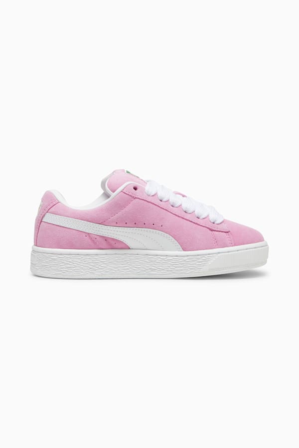 Suede XL Youth Sneakers, Mauved Out-PUMA White, extralarge