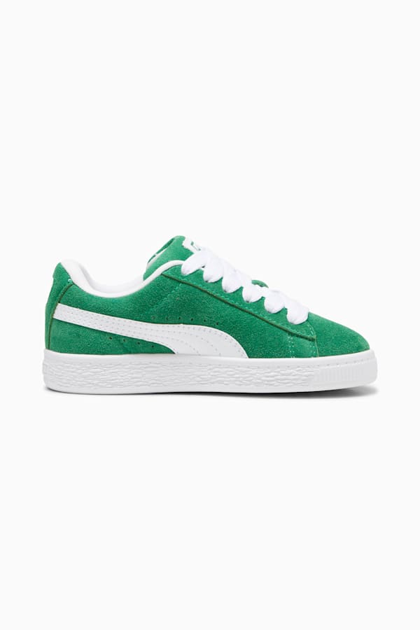 Suede XL Kids' Sneakers, Archive Green-PUMA White, extralarge