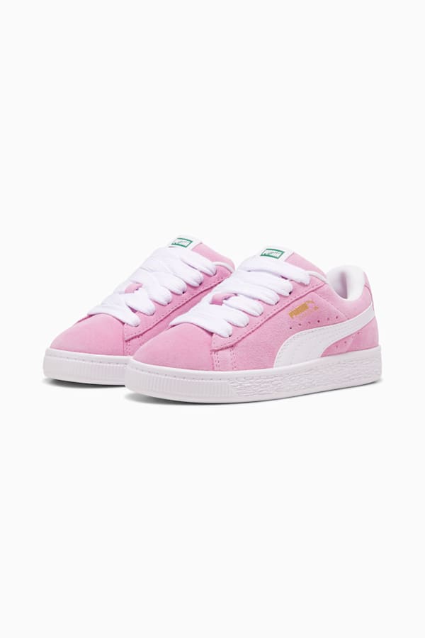 Suede XL Kids' Sneakers, Mauved Out-PUMA White, extralarge