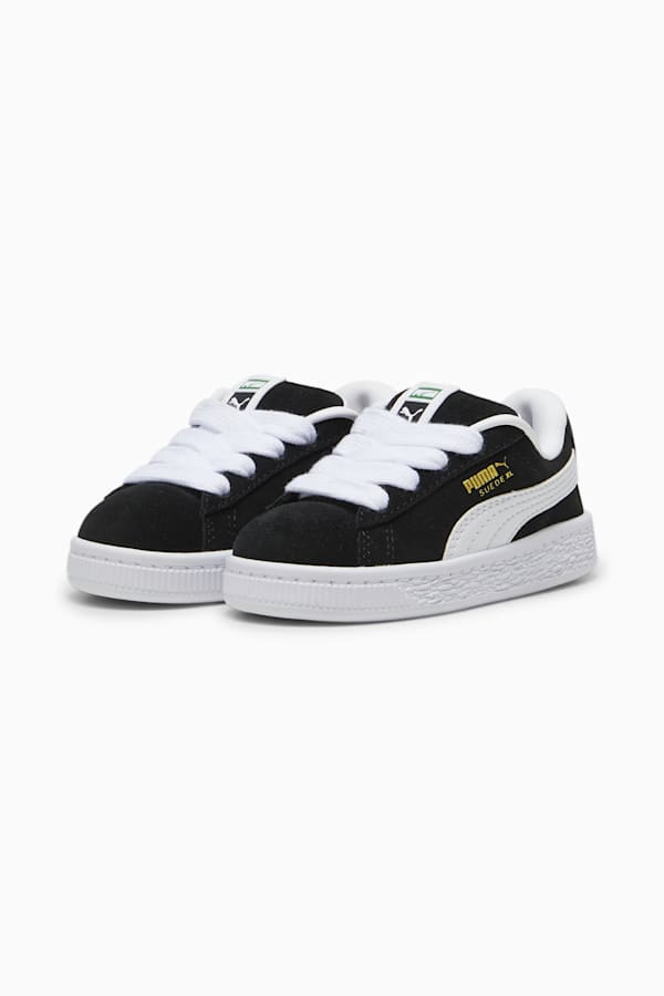 Suede XL Toddlers' Sneakers, PUMA Black-PUMA White, extralarge