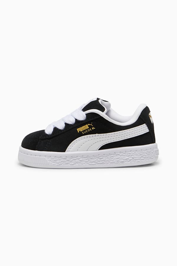 Suede XL Toddlers' Sneakers, PUMA Black-PUMA White, extralarge