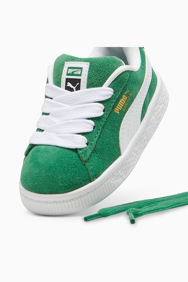 Suede XL Toddlers' Sneakers, Archive Green-PUMA White, extralarge-GBR