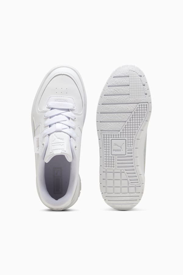 Cali Dream Iridescent Youth Sneakers, PUMA White-PUMA Silver, extralarge