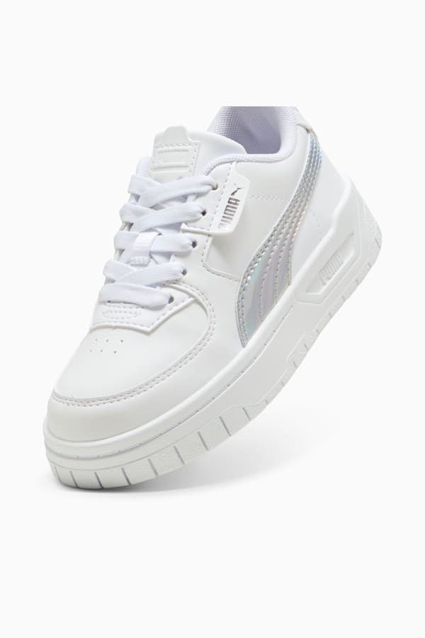 Cali Dream Iridescent Kids' Sneakers, PUMA White-PUMA Silver, extralarge