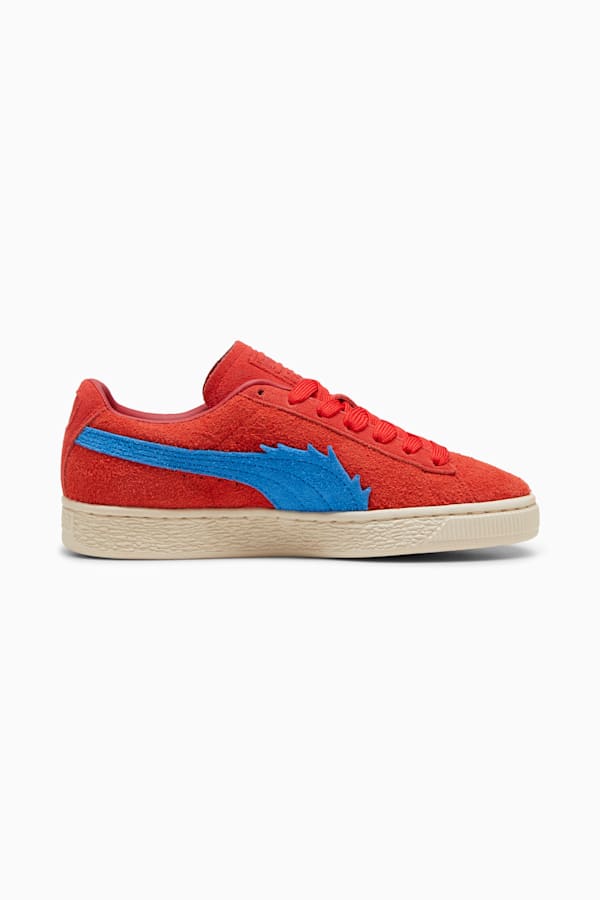 PUMA x ONE PIECE Suede Buggy the Genius Jester Sneakers Youth, For All Time Red-Ultra Blue, extralarge