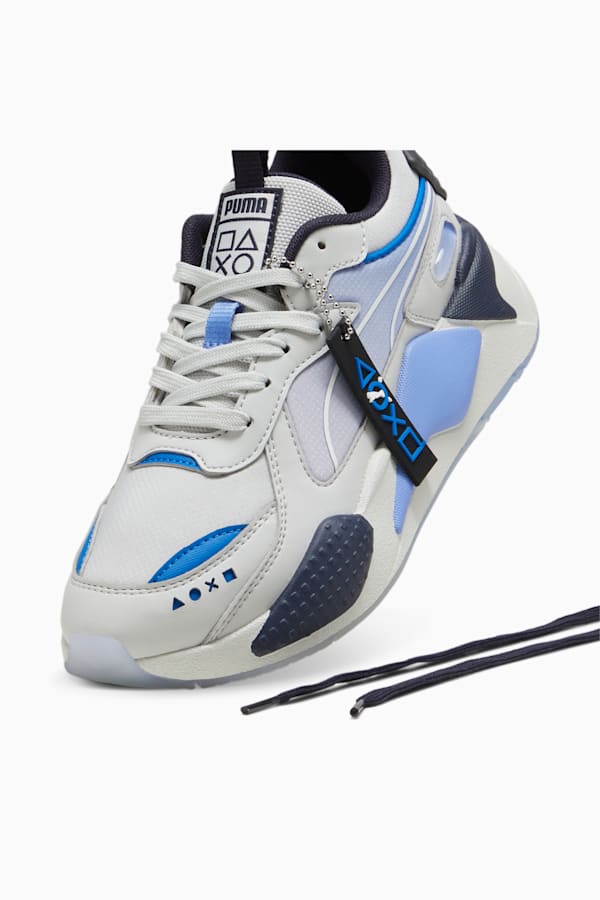 PUMA x PLAYSTATION RS-X Sneakers Youth, Glacial Gray-Blue Skies, extralarge