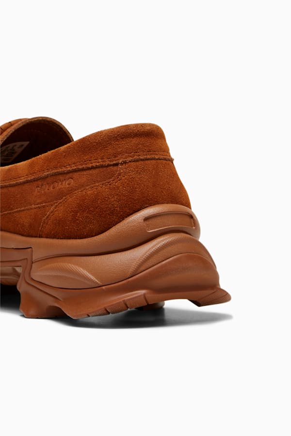 PUMA x PALOMO Nitefox Sued Loafer, Teak, extralarge