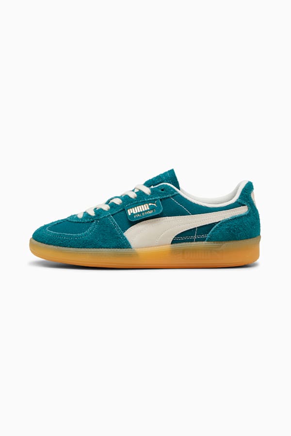 Palermo Vintage Sneakers Unisex, Cold Green-Frosted Ivory, extralarge