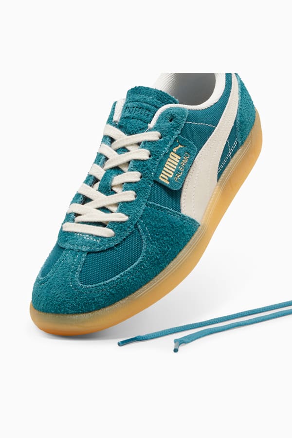 Palermo Vintage Sneakers Unisex, Cold Green-Frosted Ivory, extralarge