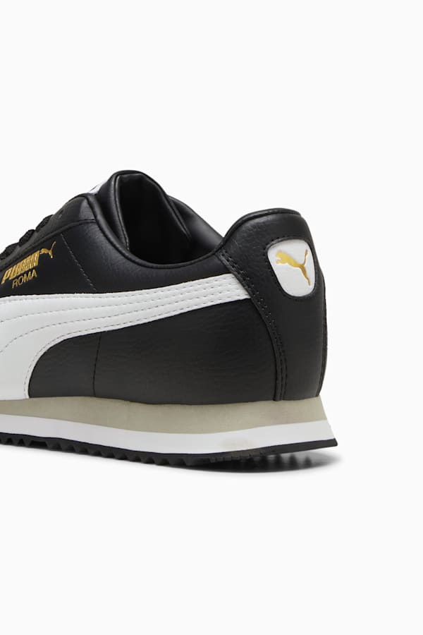 Roma 24 Sneakers Unisex, PUMA Black-PUMA White-Smokey Gray, extralarge