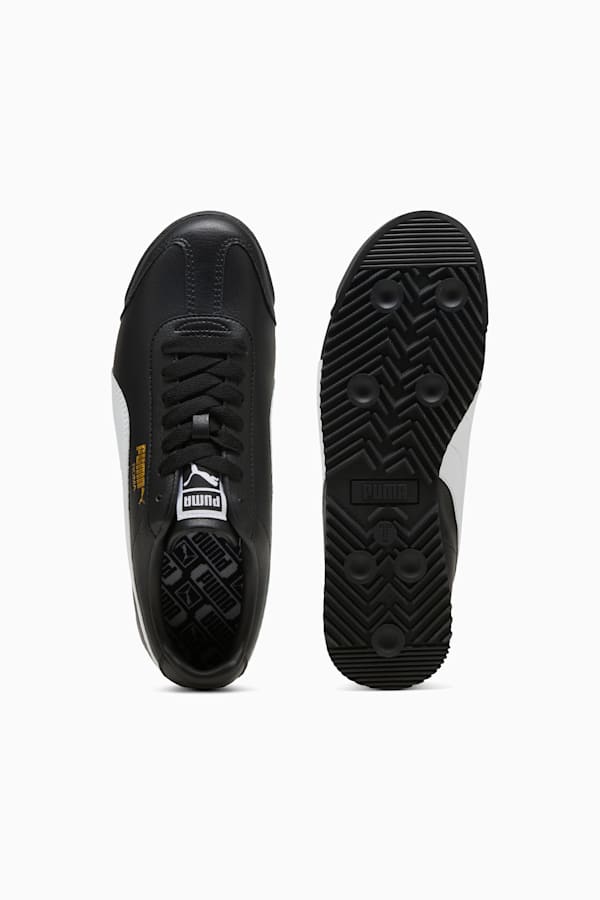 Roma 24 Sneakers Unisex, PUMA Black-PUMA White-Smokey Gray, extralarge