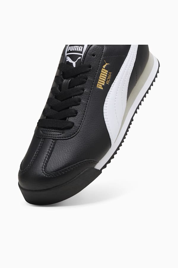 Roma 24 Sneakers Unisex, PUMA Black-PUMA White-Smokey Gray, extralarge