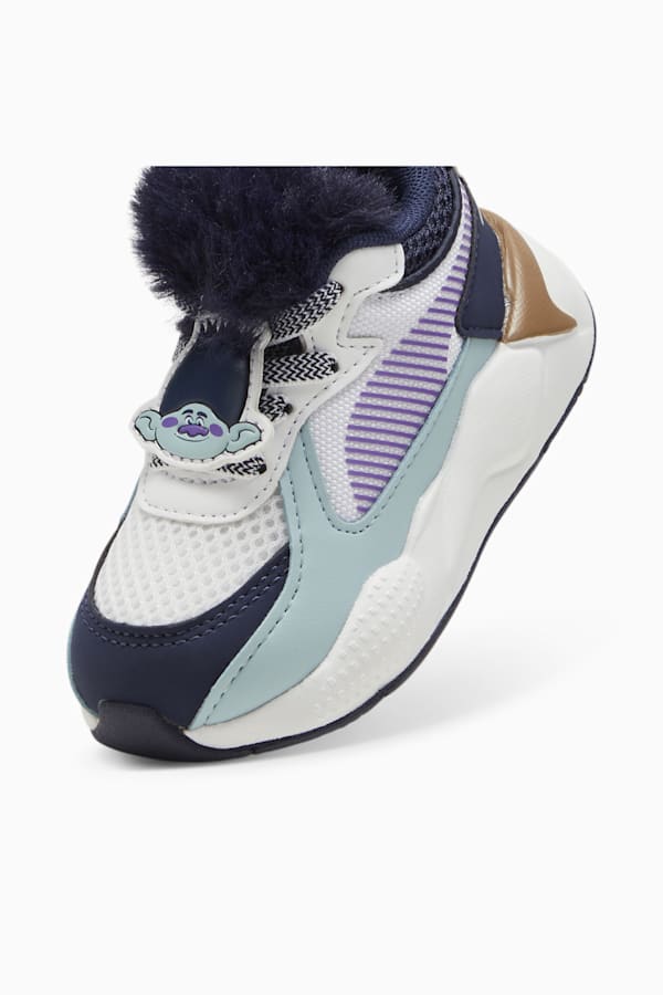 PUMA x TROLLS RS-X Toddlers' Sneakers, PUMA White-Ultra Violet, extralarge