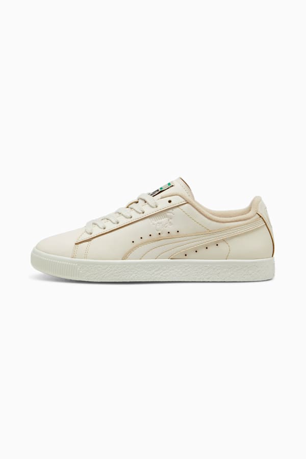 Clyde Coffee Sneakers, PUMA White-Coffee-Coffee, extralarge