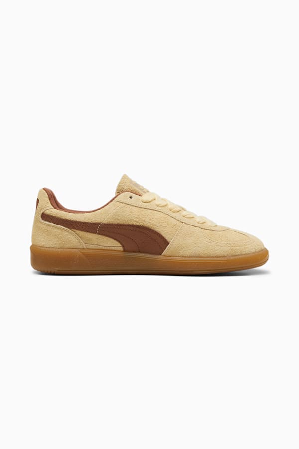 Palermo Hairy Sneakers, Chamomile-Brown Mushroom, extralarge