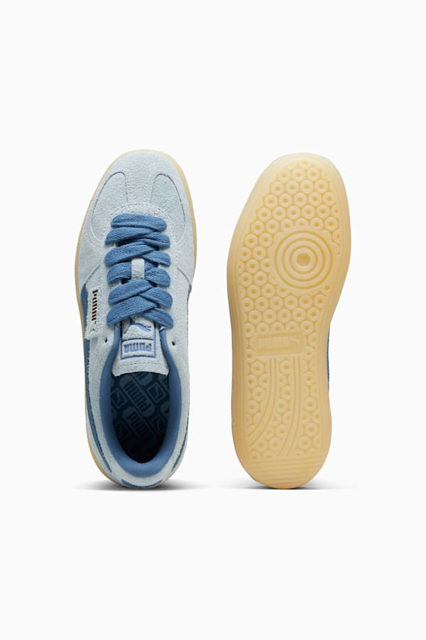 Palermo Hairy Sneakers Unisex, Frosted Dew-Blue Horizon, extralarge