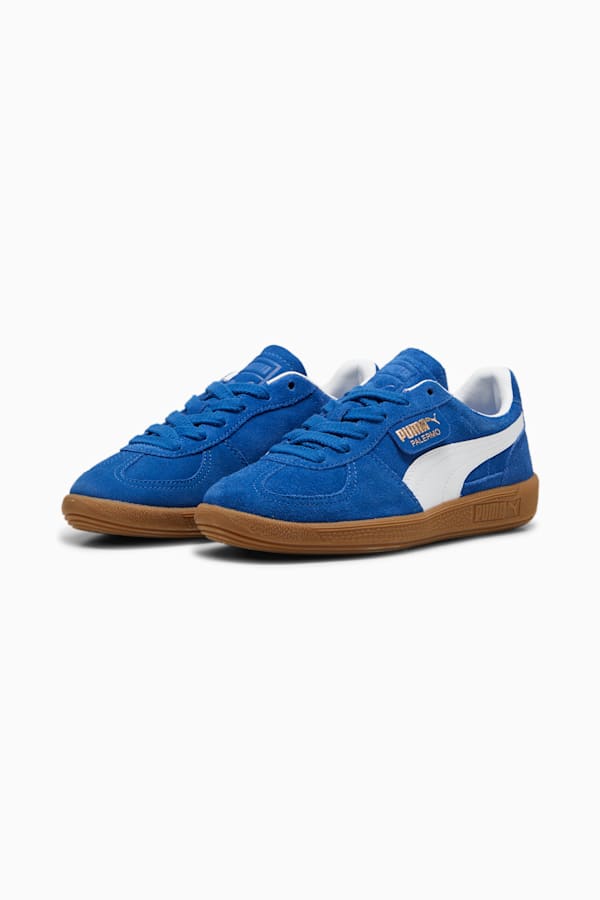 Palermo Youth Sneakers, Cobalt Glaze-PUMA White, extralarge