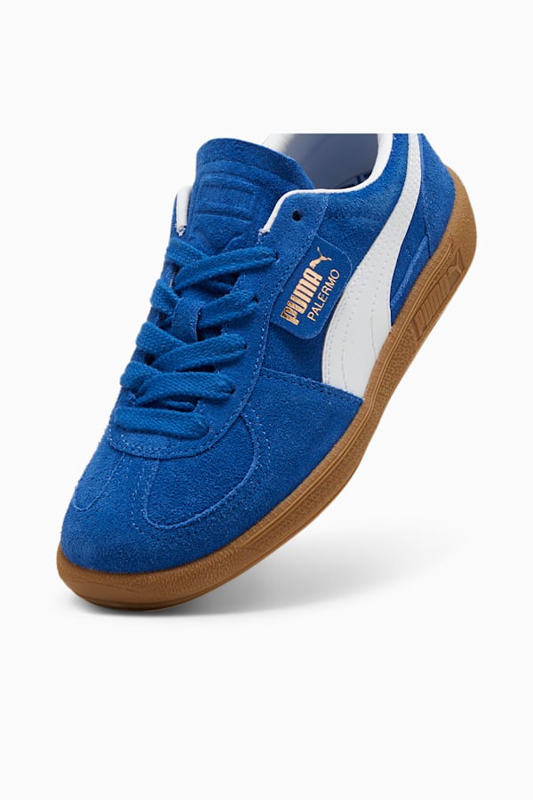 Palermo Youth Sneakers, Cobalt Glaze-PUMA White, extralarge