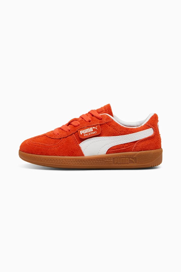 Palermo Kids' Sneakers, Redmazing-PUMA White, extralarge