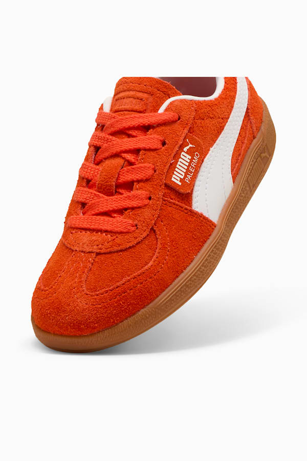 Palermo Kids' Sneakers, Redmazing-PUMA White, extralarge