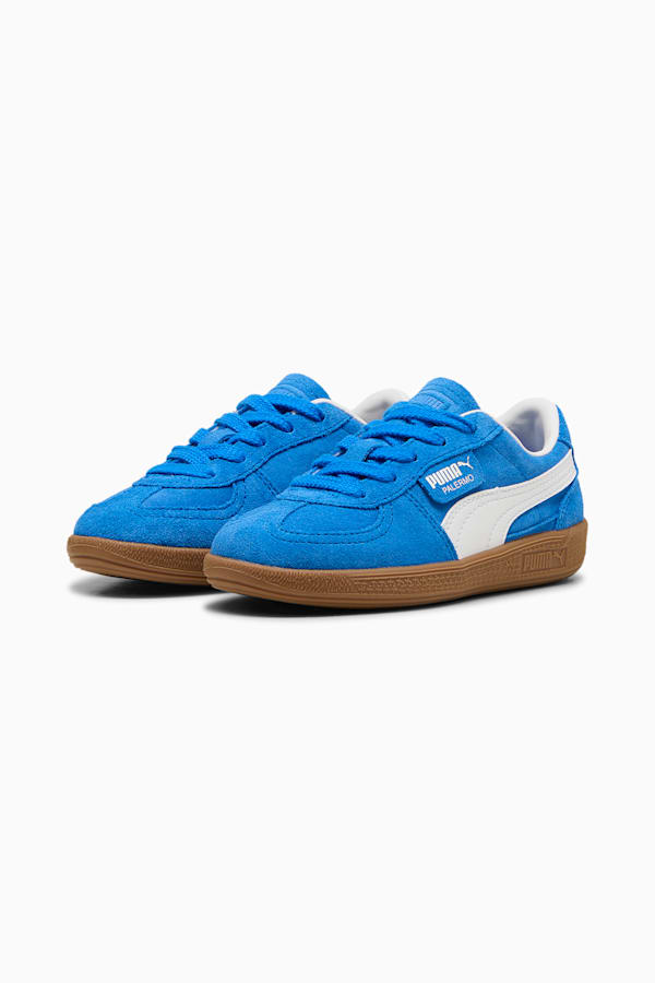 Palermo Sneakers Kids, Hyperlink Blue-PUMA White, extralarge