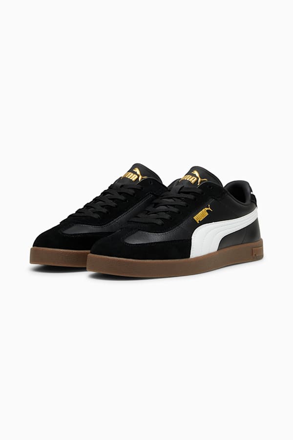PUMA Club II Era Sneakers Unisex, PUMA Black-PUMA White-PUMA Gold, extralarge