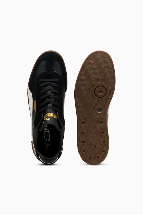 PUMA Club II Era Sneakers Unisex, PUMA Black-PUMA White-PUMA Gold, extralarge