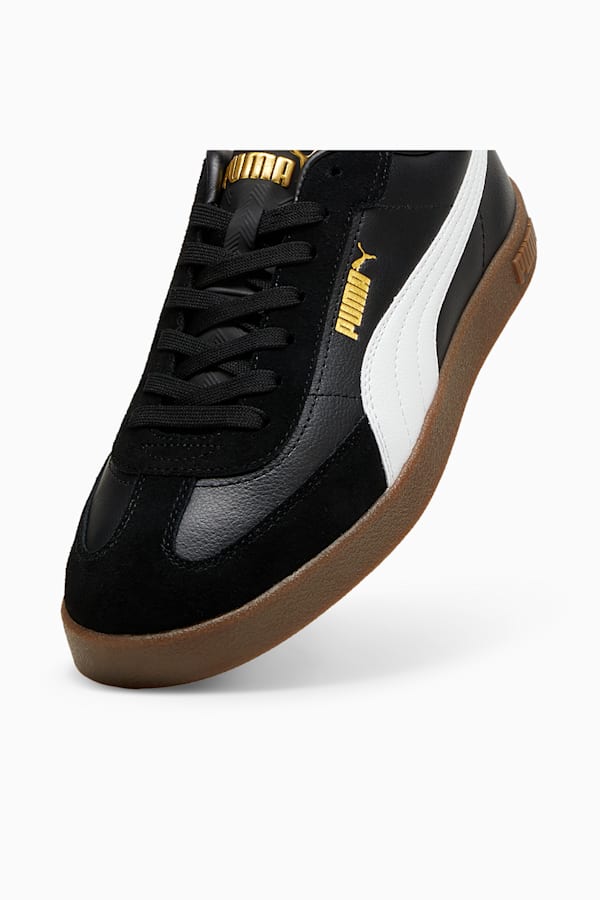 PUMA Club II Era Sneakers Unisex, PUMA Black-PUMA White-PUMA Gold, extralarge
