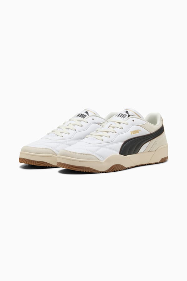 PUMA Tifosi Sneakers Unisex, PUMA White-PUMA Black-Vapor Gray, extralarge-GBR
