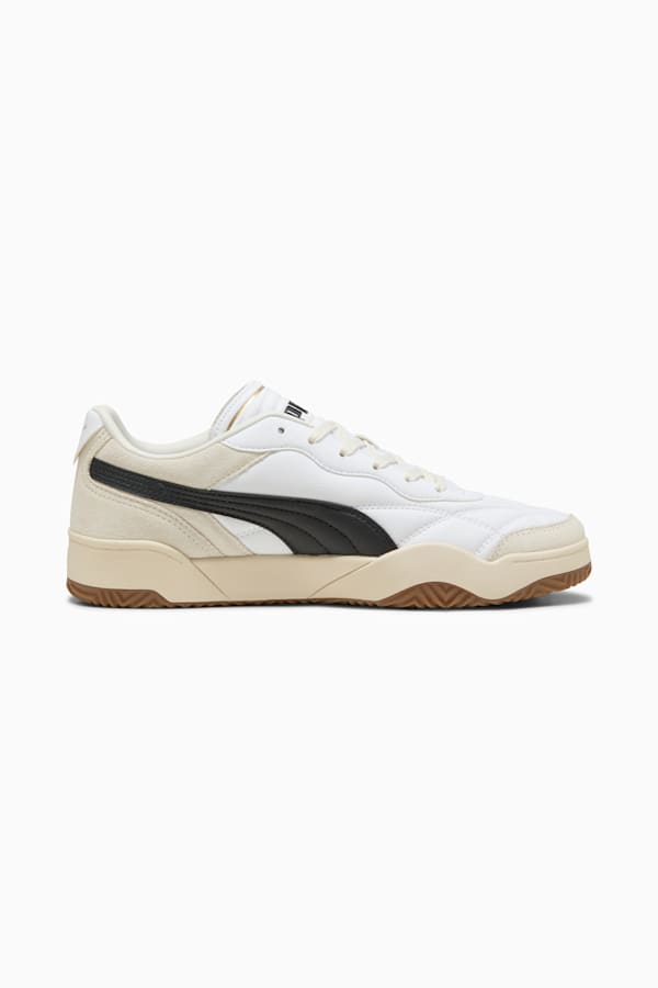 PUMA Tifosi Sneakers Unisex, PUMA White-PUMA Black-Vapor Gray, extralarge-GBR