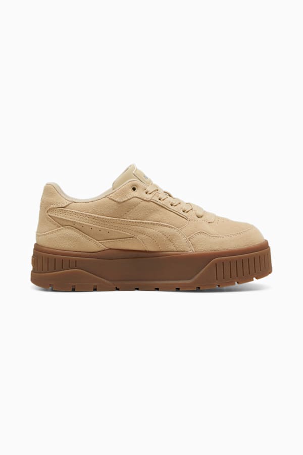 Karmen II Idol Suede Sneakers Women, Toasted Almond-Toasted Almond, extralarge