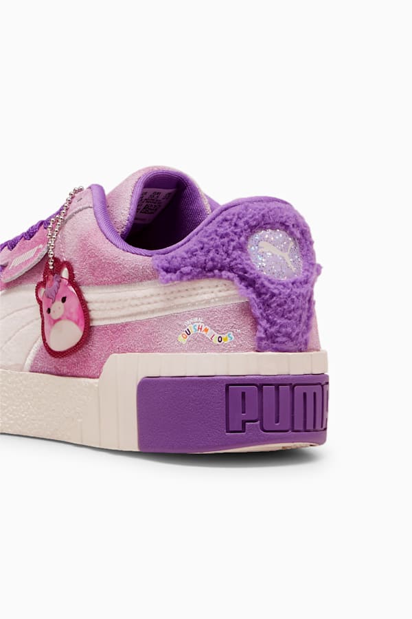 PUMA x SQUISHMALLOWS Cali Lola Youth Sneakers, Poison Pink-Fast Pink-Ultra Violet, extralarge