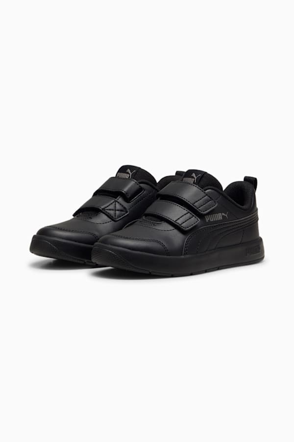 Courtflex V3 Sneakers Kids, PUMA Black-PUMA Black-Cast Iron, extralarge-GBR