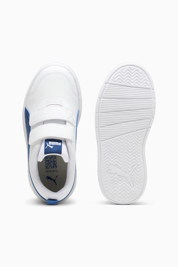 Courtflex V3 Sneakers Kids, PUMA White-Clyde Royal, extralarge-GBR