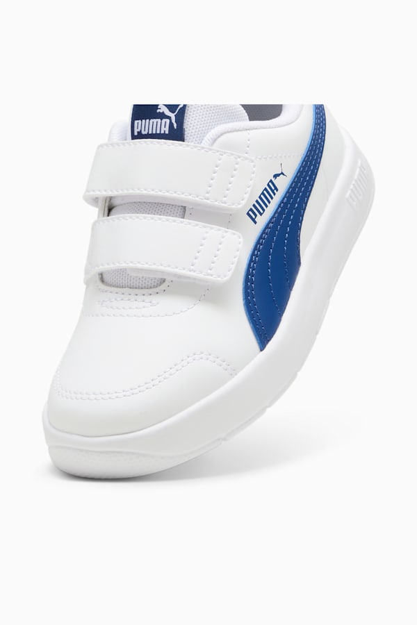 Courtflex V3 Sneakers Kids, PUMA White-Clyde Royal, extralarge-GBR