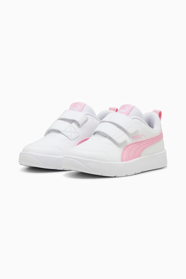 Courtflex V3 Sneakers Kids, PUMA White-Pink Lilac, extralarge-GBR