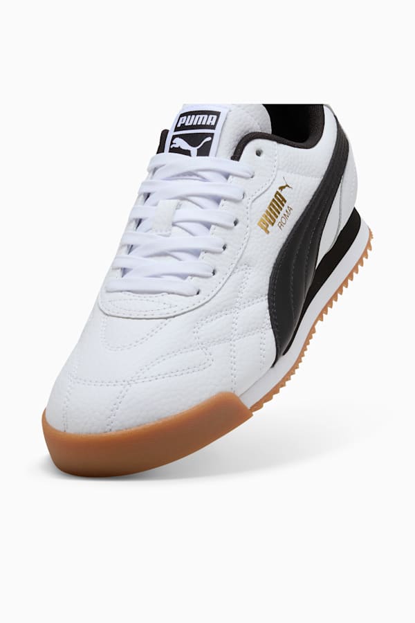 Roma Anniversario Sneakers, PUMA White-PUMA Black-Gum, extralarge