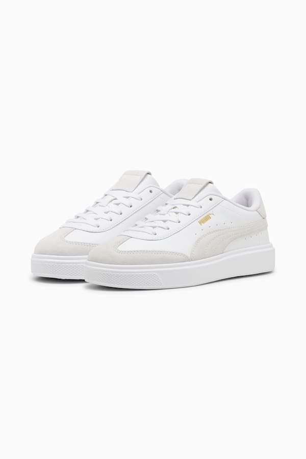 Lajla T-toe Sneakers Women, PUMA White-Feather Gray, extralarge